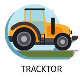Логотип QA tracktor