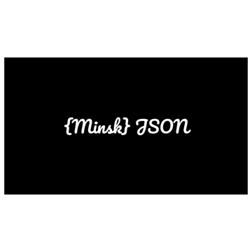 Logo Minsk JSON