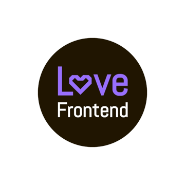 Логотип Love Frontend