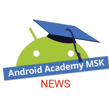 Логотип Android Academy Msk News