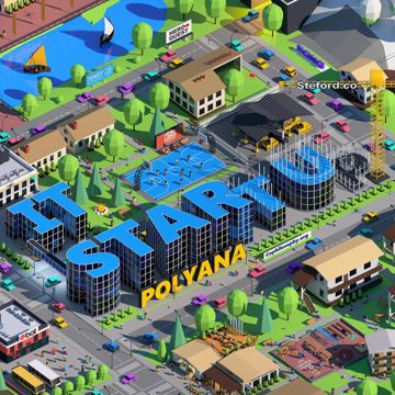 Логотип STARTUP ПОЛЯНА