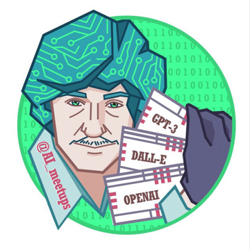 Логотип AI Meetups